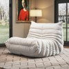 SYFERLORY Soft beanbag chair, lazy floor sofa, single seat sofa sofa memory foam - 3 of 4
