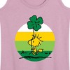 Women's - Peanuts - Woodstock Shamrock Graphic Racerback Tank - 2 of 4