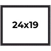 PosterPalooza | Antique Red Picture Frame - UV Acrylic, Backing Board, Hanging Hardware Included - 2 of 4