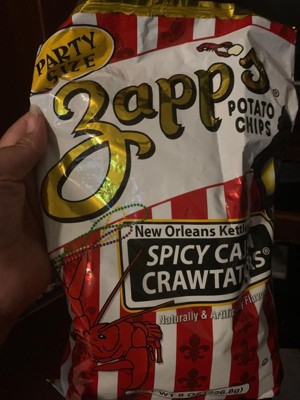 Zapp's New Orleans Kettle Style Spicy Cajun Crawtators Potato Chips ...