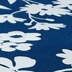 navy floral