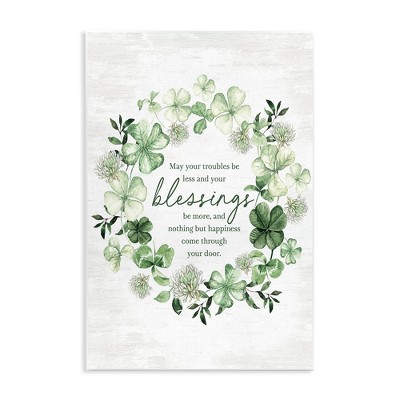 Stupell Industries Irish Proverb Wreath, 10" x 15"
