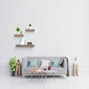 ChicFurnit Wall Shelf Set Floating Wood Shelves Invisible Brackets Hanging Shelf for Books Storage for Indoor Living Room, Maple, 23.62"*3.94"*1.57" - 3 of 4