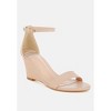 Pobora Genuine Leather Slim Wedge Sandals Women - 2 of 4