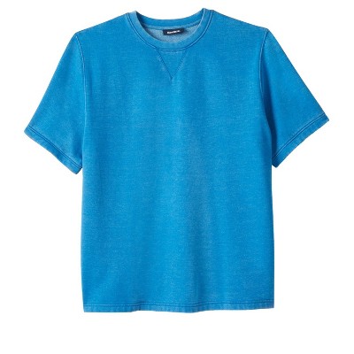 KingSize Men's Big & Tall Short-Sleeve Fleece Sweatshirt