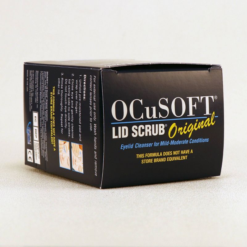 OCuSOFT Eye Lid Scrub Original Pre-Moistened Pads - 30ct, 6 of 8