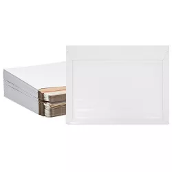 Stockroom Plus 50 Pack Rigid Stay Flat Mailers, Cardboard Envelopes (12.5 x 9.5 In)