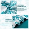 BAGOKIE 7 PCS Bed in a Bag Flower Reversible Comforter with Sheets Bedding Set - 4 of 4