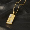 Ross-Simons 0.15 ct. t.w. Diamond Celestial Tag Pendant Necklace in 18kt Gold Over Sterling - 2 of 4