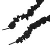 INSPIRE CHIC Ruffled Ribbon Solid Color Pleated Elastic Shoe Strings for Sneakers 2 Pairs fleece - 2 of 4