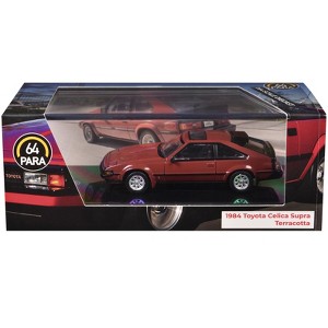 1984 Toyota Celica Supra Terracotta Red with Sunroof 1/64 Diecast Model Car by Paragon Models - 1 of 1
