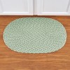 Collections Etc Sunsplash Braided Two-Tone Accent Rug - image 2 of 3