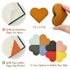 Wrapables Leather Corner Bookmarks, Page Marker, Reading Supplies (Set of 8), Hearts - 2 of 4