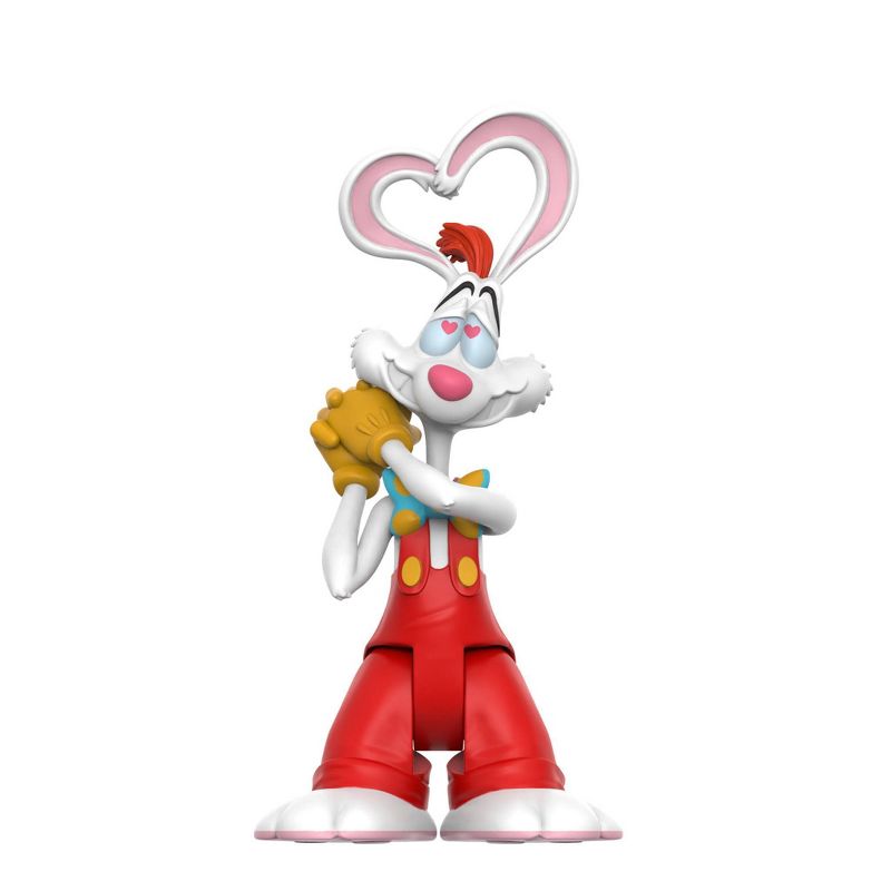 Super 7 Who Framed Roger Rabbit ReAction Roger Rabbit In Love Action Figure, 1 of 6