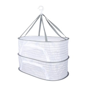 Unique Bargains Single Layer Drying Basket Gray 1 Pc - 1 of 4