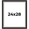 PosterPalooza | Embellished Black Picture Frame - UV Acrylic, Foam Board Backing, Hanging Hardware - 2 of 4