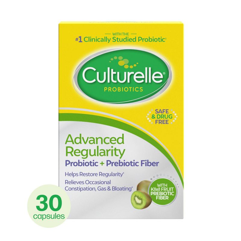 Culturelle Advanced Digestive Regularity Capsules - 30ct, 1 of 10