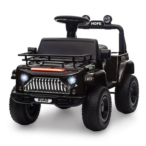 6v Ride On Car For Toddlers Battery Powered Electric Car For Kids With Music Led Light Target