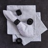Design Imports Space Dyed Napkin Set/4, Stellar Blue - 4 of 4