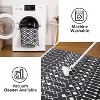 Washable Boho Geometric Rug, Large Soft Non-Slip Carpet for Living Room, Bedroom & Office - 2 of 4