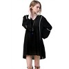 Women's Bohemian Peasant Dress - KORI - 3 of 3