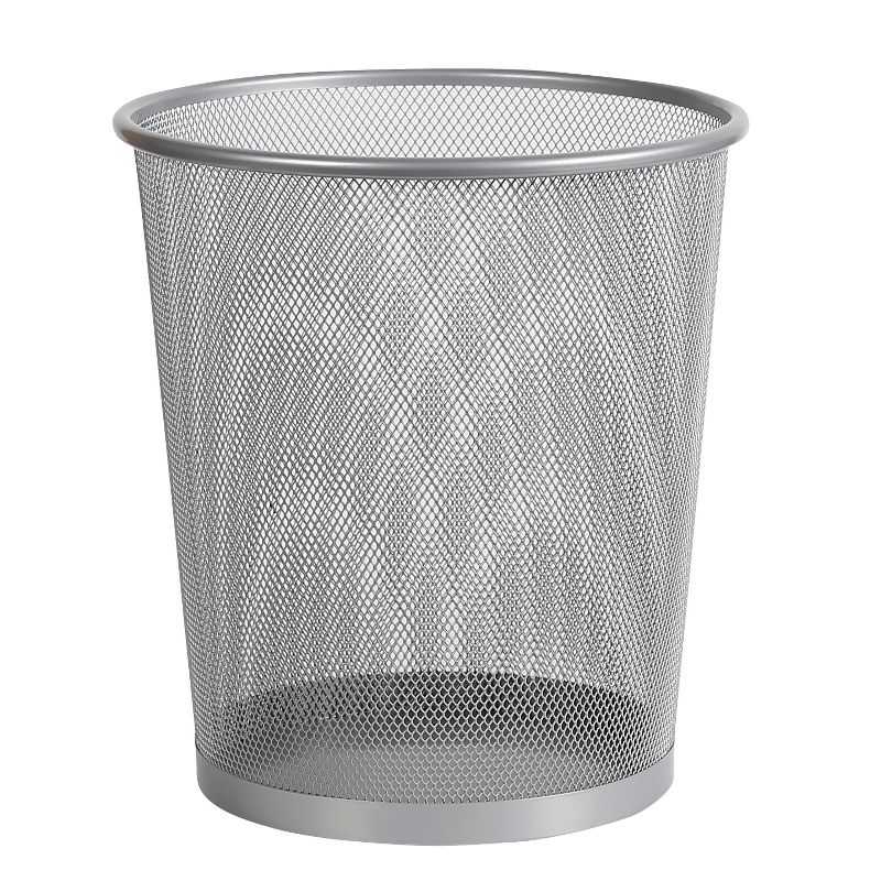 Mesh Waste Basket Silver - Brightroom&#8482;, 2 of 5