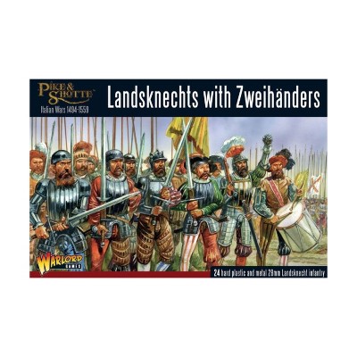 Landsknechts with Zweihanders Miniatures Box Set