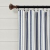 Lush Decor Farmhouse Stripe Yarn Dyed Cotton Blend Window Curtain Panel Set - 4 of 4