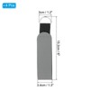 Unique Bargains Neoprene Water Sports Waterproof Floating Keychains 4 Pcs - 2 of 4