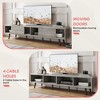 Bestier 70 inch Mid Century Modern TV Stand,Low Profile TV Console for 75 inch TV in Living Room - 4 of 4