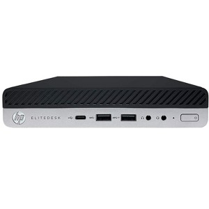 HP 800 G5-MINI Certified Pre-Owned PC, Core i7-8700T 2.4GHz, 16GB Ram, 256GB SSD, Win11P64, Manufacturer Refurbished - 1 of 3