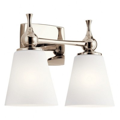 Kichler Lighting Cosabella 2 - Light Vanity in  Polished Nickel