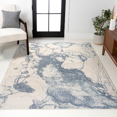 JONATHAN Y Marmo Abstract Marbled Modern Area Rug