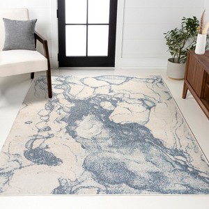 JONATHAN Y Marmo Abstract Marbled Modern Area Rug - 1 of 4