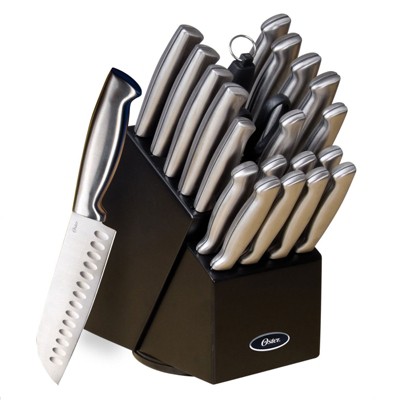 Baldwyn 22 Piece Cutlery Set with Black Wood Swivel Block