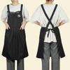 Unique Bargains Cross Back Aprons with Pockets 1 Pc - 2 of 4