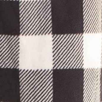 buffalo plaid enlarged white black