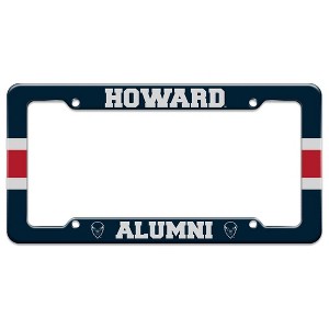 Howard University Alumn License Plate Tag Frame - 1 of 4