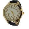 Olivia Pratt Artistic Numeral Leather Strap Watch - 2 of 4