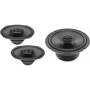 Hertz Cento Pro Series CPX-165 6.5" 1 Pair Two-Way Coaxial Speakers with Hertz Cento Pro Series CPX-690 1 Pair 6x9" Three-Way Coaxial - 1 of 4