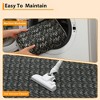 Washable Rugs Non-Slip ¨C Modern Braided Print Area Rug? Stain-Resistant Machine Washable Carpet | Contemporary Accent Rug with Non-Slip Backing - 4 of 4