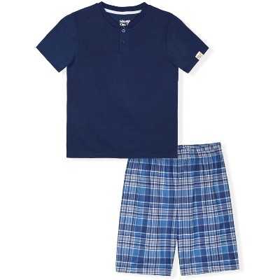 blue plaid