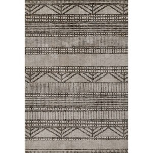 Momeni Noho Geometric Machine Loomed Rug Sand - 1 of 4