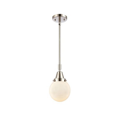 Beacon - 1 Light Stem Hung Mini Pendant In Industrial Style-10.63 Inches Tall and 6 Inches Wide