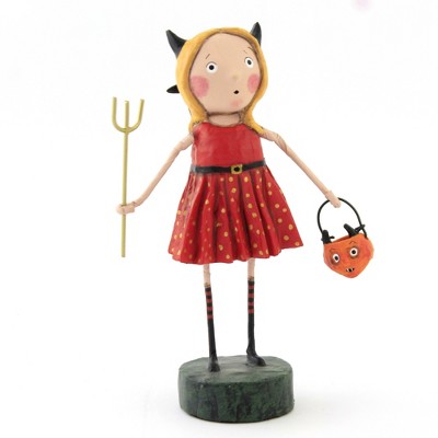 Lori Mitchell 6.0 Inch She Devil Halloween Pitch Fork Figurines