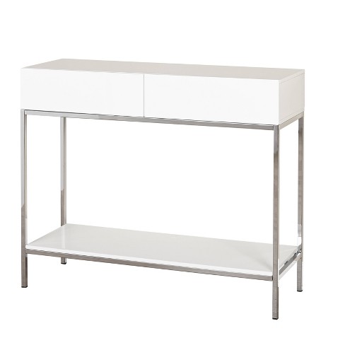 White console cheap table target