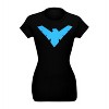Womens Nightwing Symbol T-Shirt - 2 of 4