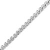 Haus of Brilliance Silver 1.0 Cttw Round Miracle-Set Diamond Tennis Bracelet - 2 of 4