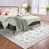 Modern Rug for Living Room Floral Insect Floor Mats - 3 of 4