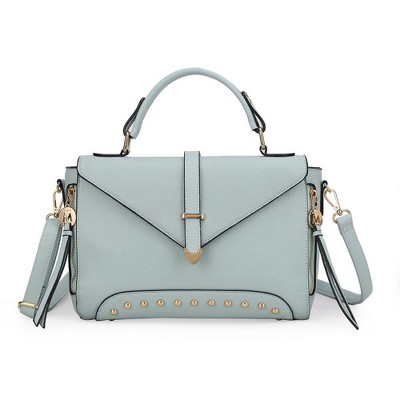MKF Collection Angela Vegan Leather Women’s Satchel Bag by Mia K